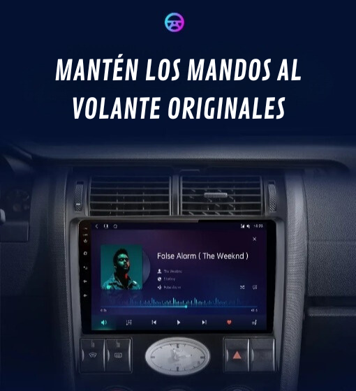 Pantalla Android Auto Carplay Ford Mondeo 3 2000 - 2004
