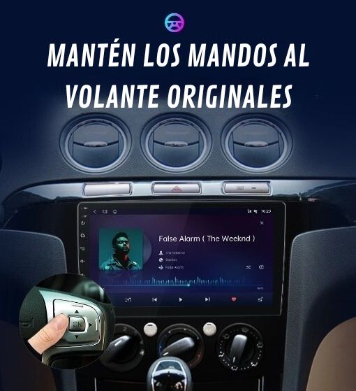 Pantalla Android Auto Carplay Ford S-Max 2007-2015