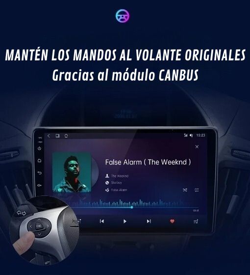 Pantalla Android Auto Carplay Ford Transit / Custom 2013-2018