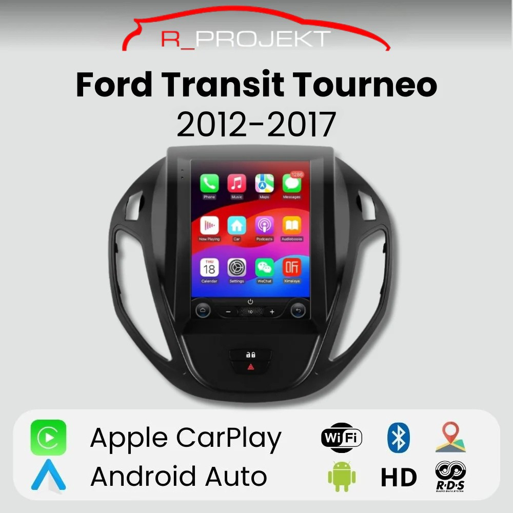 Pantalla Android Auto Carplay Ford Transit Tourneo 2012-2017