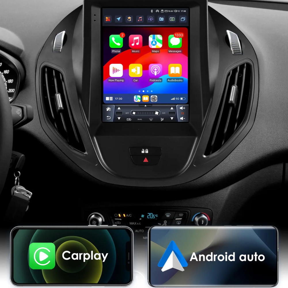Pantalla Android Auto Carplay Ford Transit Tourneo 2012-2017