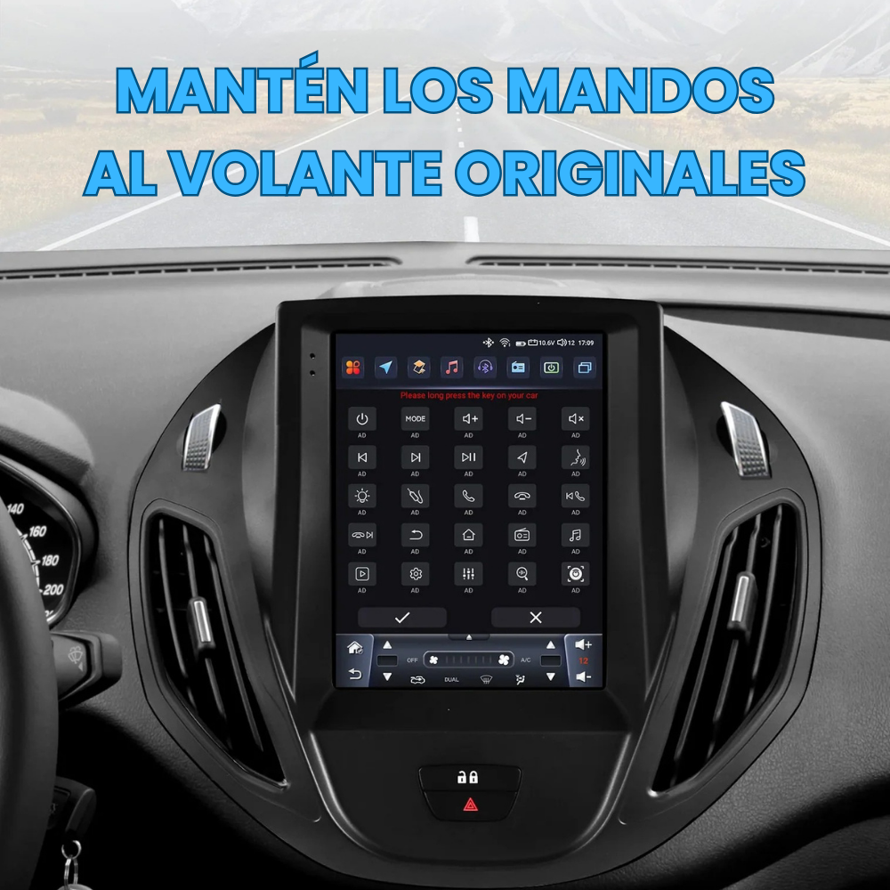 Pantalla Android Auto Carplay Ford Transit Tourneo 2012-2017