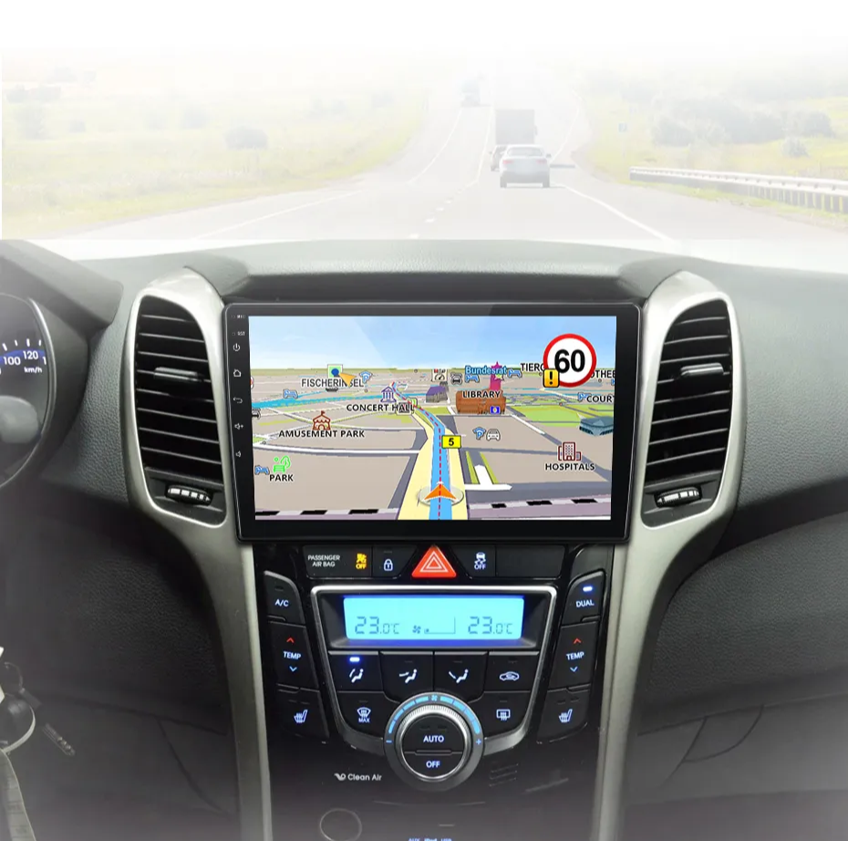 Pantalla Android Auto Carplay Hyundai i30 2011-2017