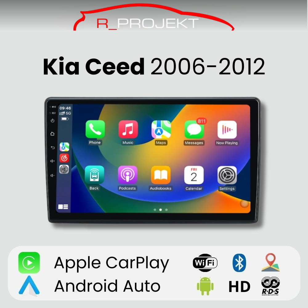 Android Autoradio Carplay Kia Ceed Cee'd 1 2006-2012
