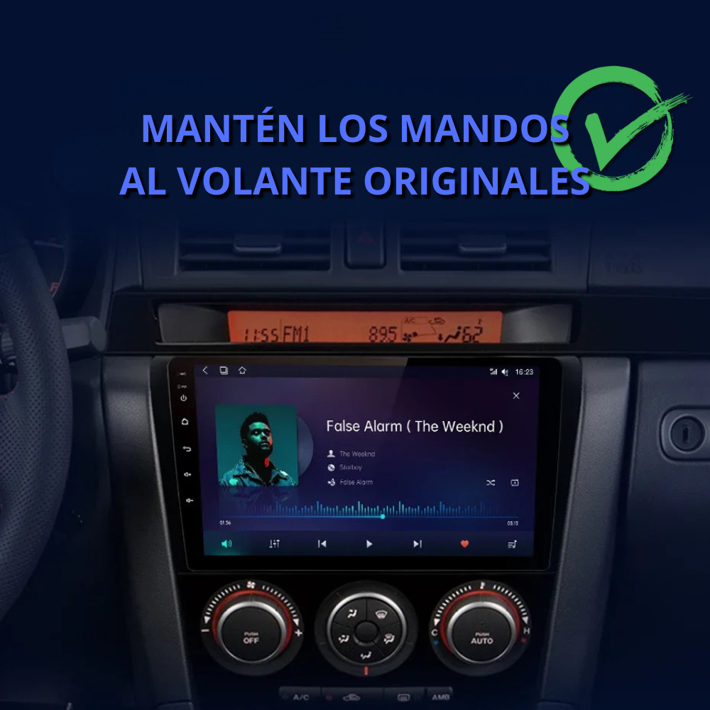 Android Auto Radio Carplay Mazda 3 2004-2013