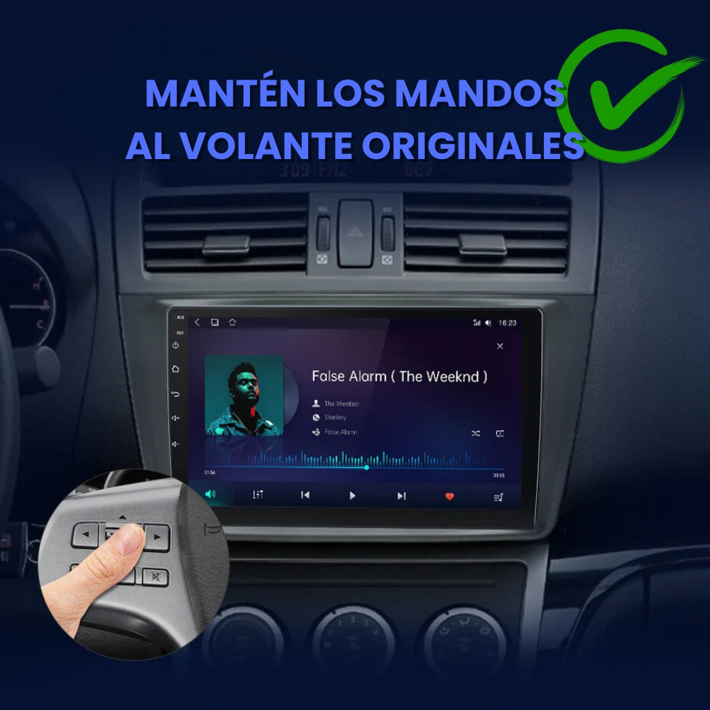 Pantalla Android Auto Carplay Mazda 6 2007 - 2013