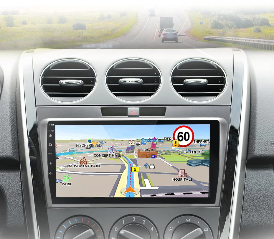 Radio Android Auto Carplay Mazda CX-7 CX7 2008 - 2015 RProjekt