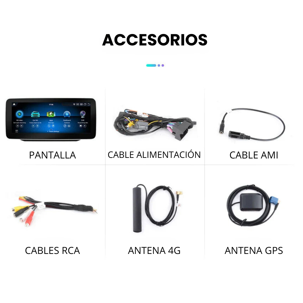 Android Auto Radio Carplay Mercedes B Class W246 2011-2015