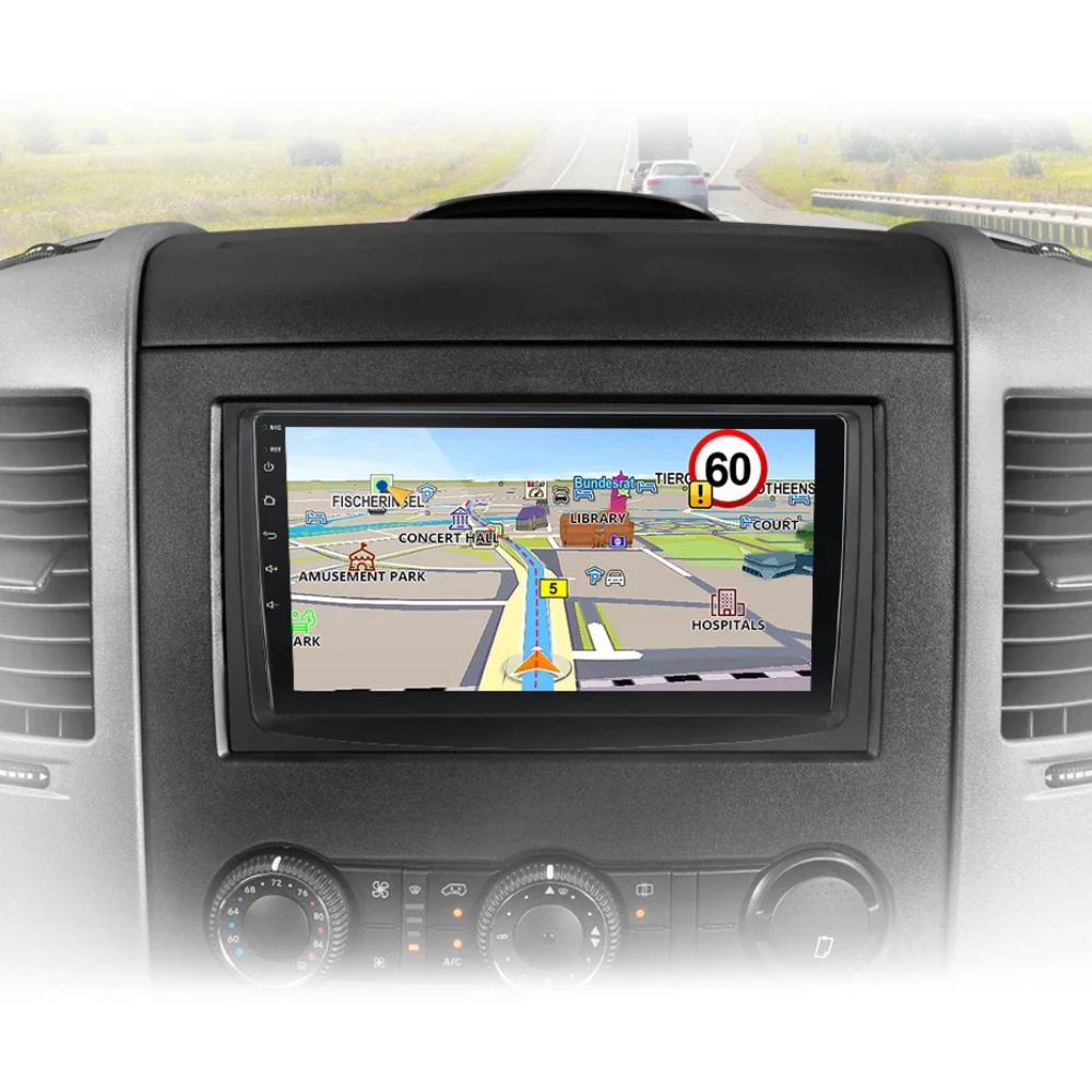 Android Auto Radio Carplay Mercedes Sprinter Volkswagen Crafter 2006-2016