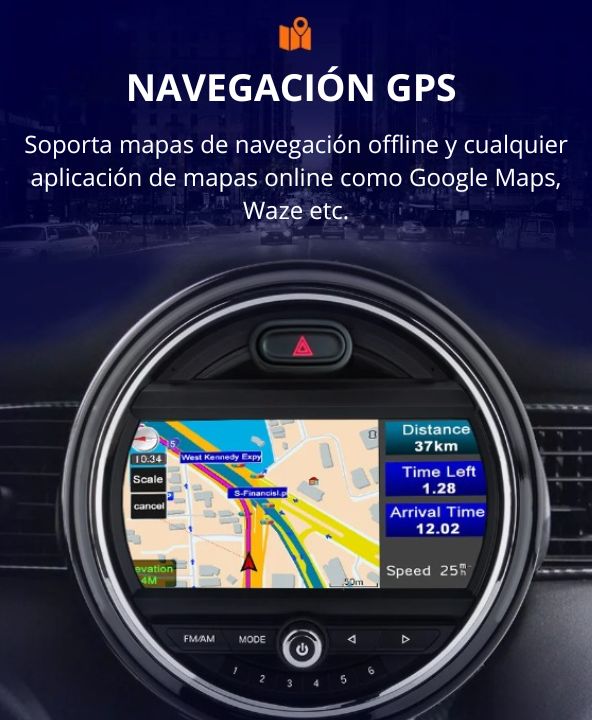 Radio Android Auto Carplay Mini Cooper R60 2011-2014 RProjekt