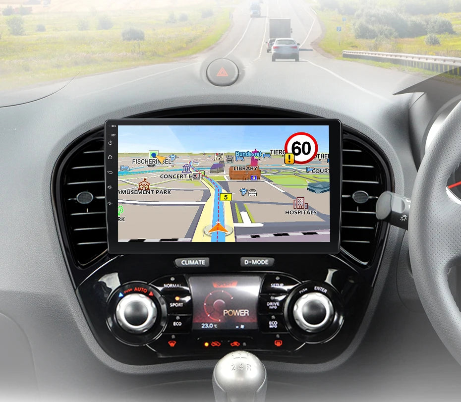 Android Auto Radio Carplay Nissan Juke YF15 2010-2014