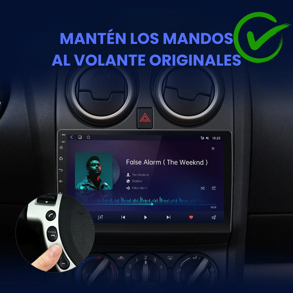 Android Auto Radio Carplay Nissan Qashqai J10 2006 - 2013