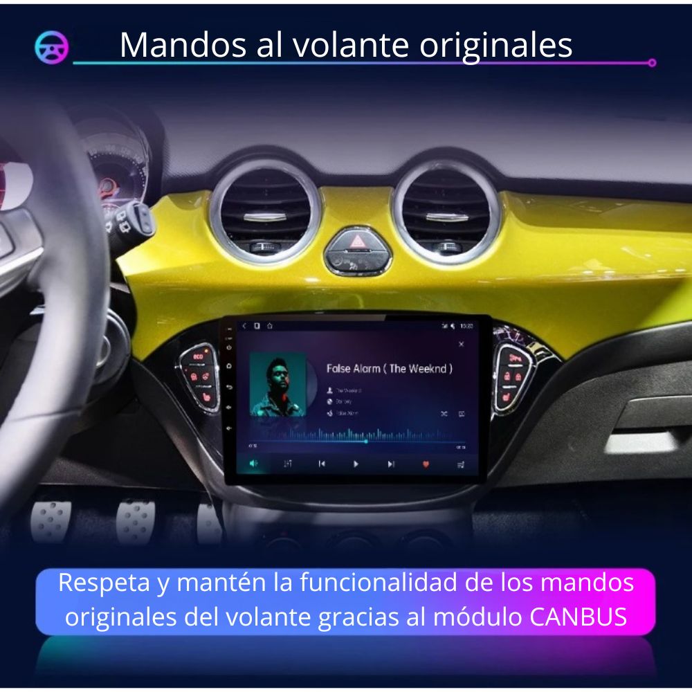 Radio Android Auto Carplay Opel Corsa E 2015-2019 Adam 2013-2016 RProjekt