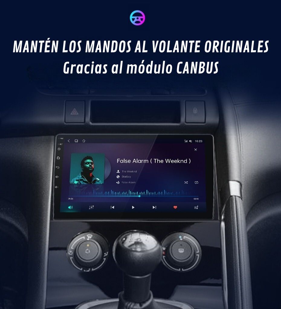 Android Autoradio Carplay Peugeot 3008 2009-2015
