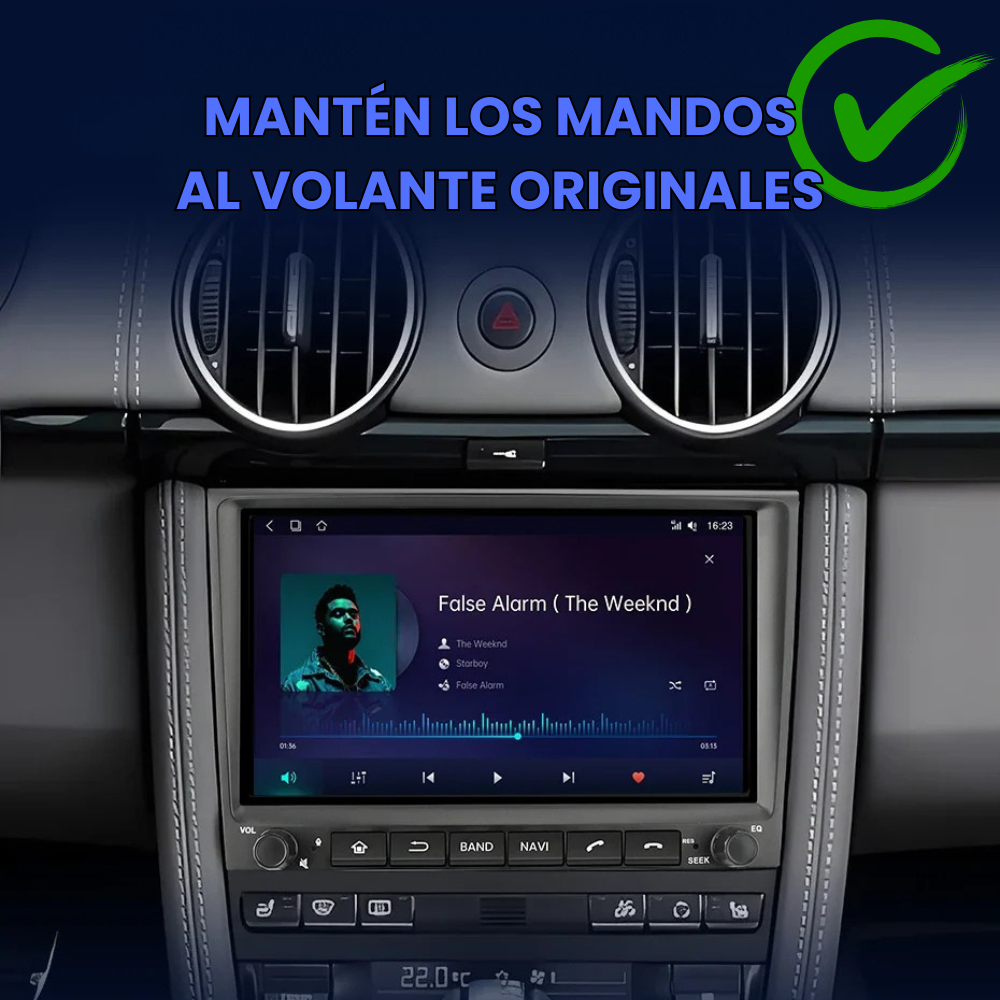 Android Auto Radio Carplay Porsche 911 (997) Cayman Boxster (987) 2003-2011