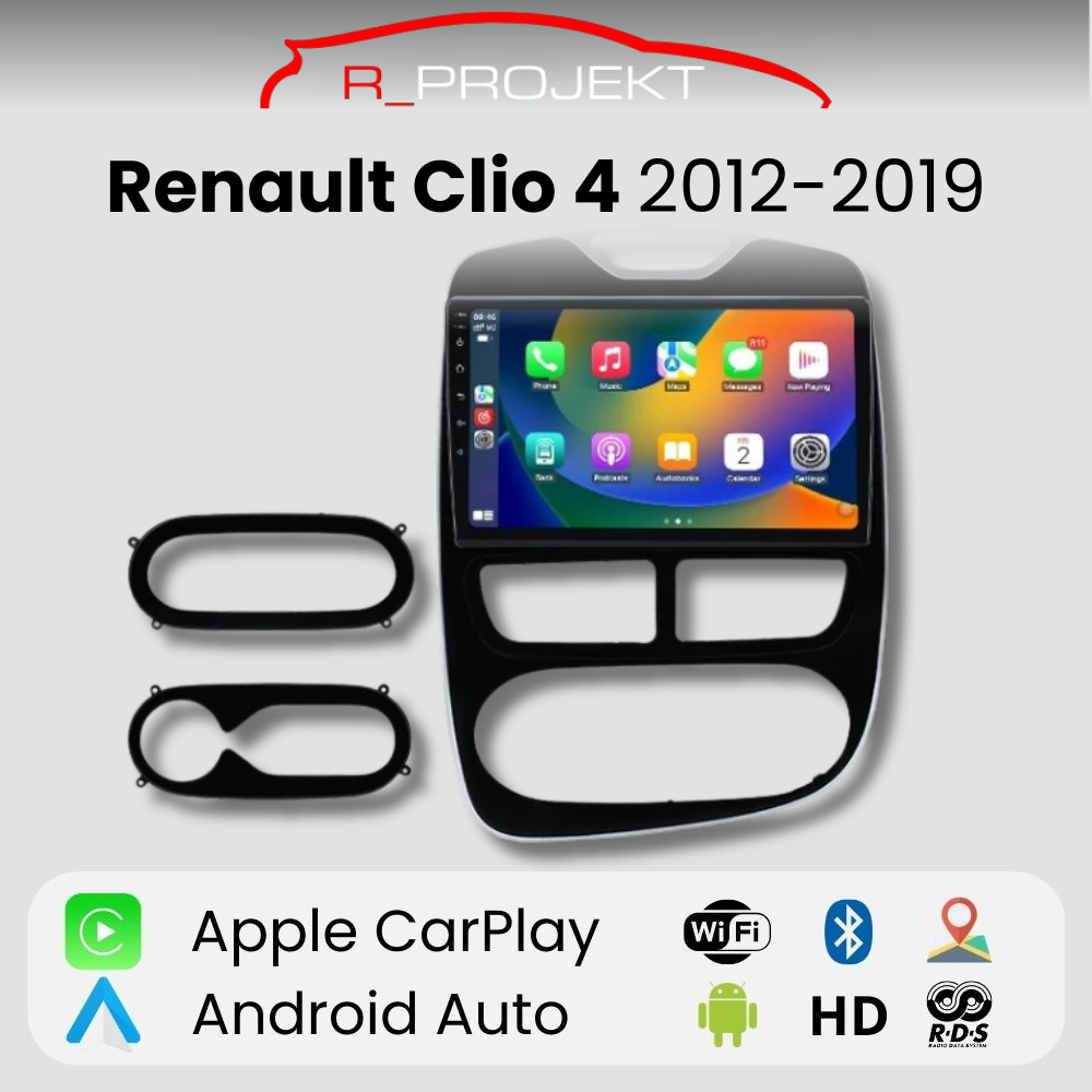 Android Auto Radio Carplay Renault Clio 4 2012-2019