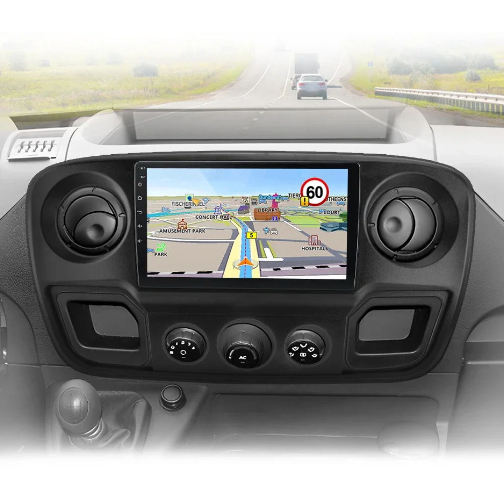 Android Auto Radio Carplay Renault Master Nissan NV400 Opel Movano 2010-2021
