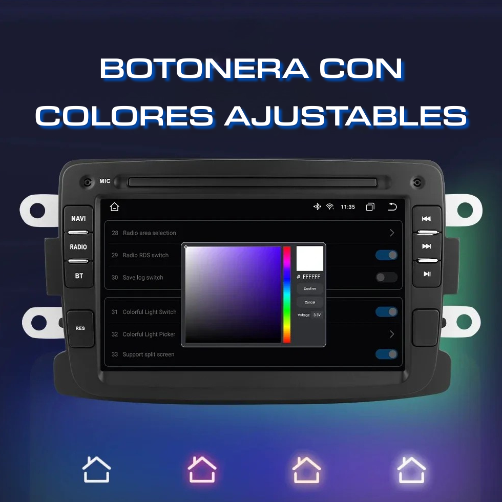 Android Auto Carplay Renault and Dacia Radio