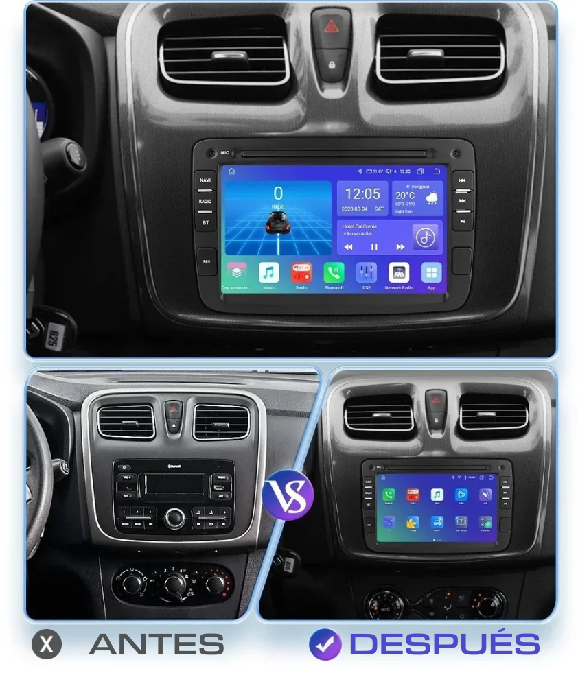 Android Auto Carplay Renault and Dacia Radio