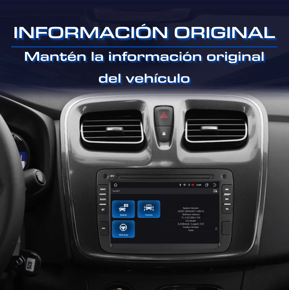 Android Auto Carplay Renault and Dacia Radio