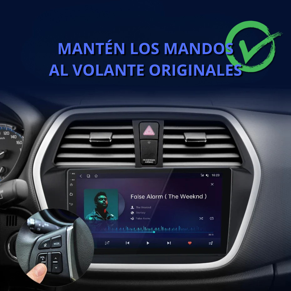 Pantalla Android Auto Carplay Suzuki SX4 S-Cross 2012-2017