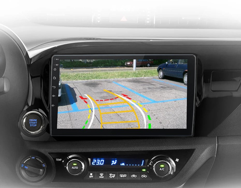 Radio Android Auto Carplay Toyota Hilux 2015 - 2020 RProjekt