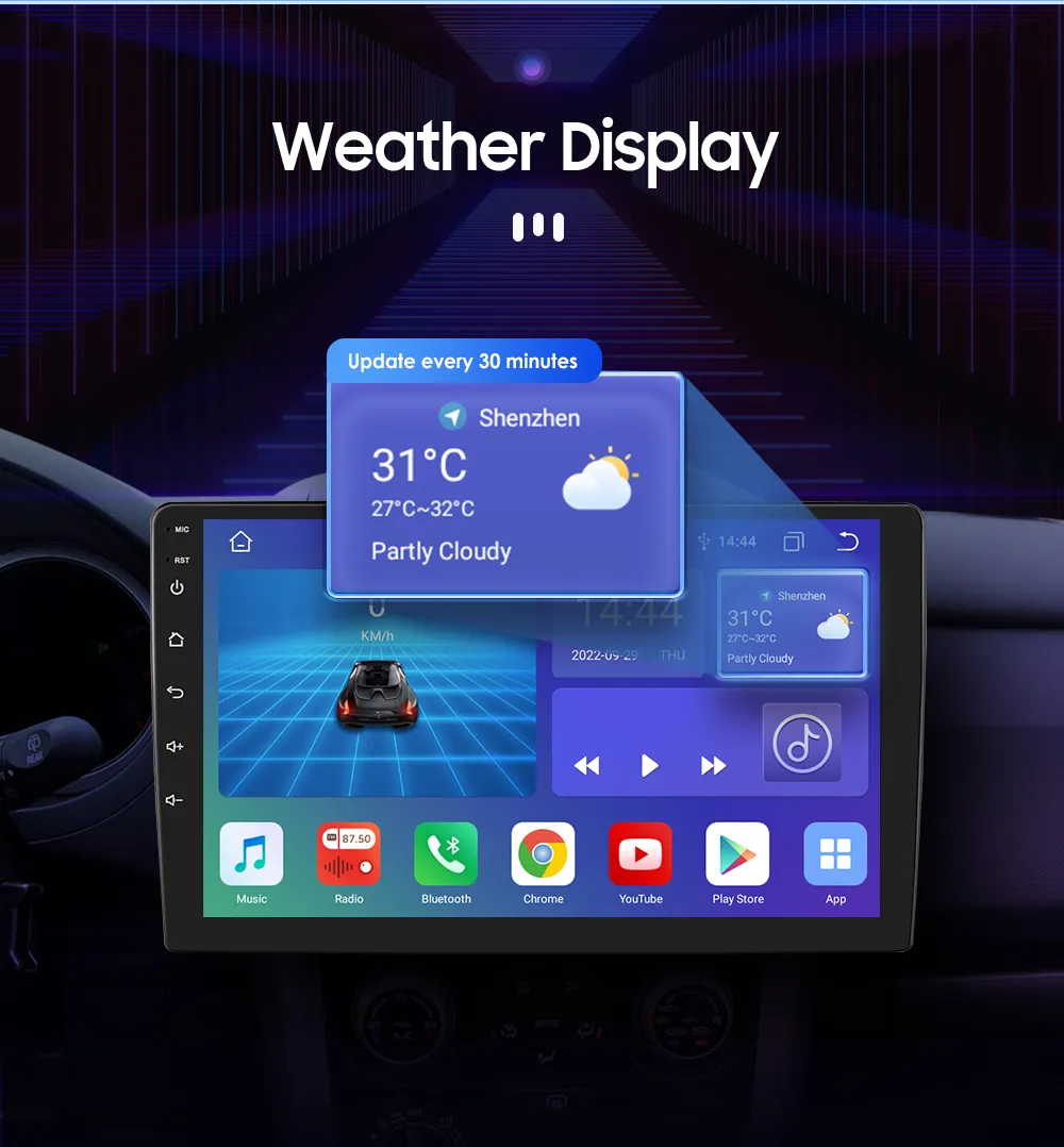 Android Autoradio Carplay Toyota Land Cruiser 2013-2017