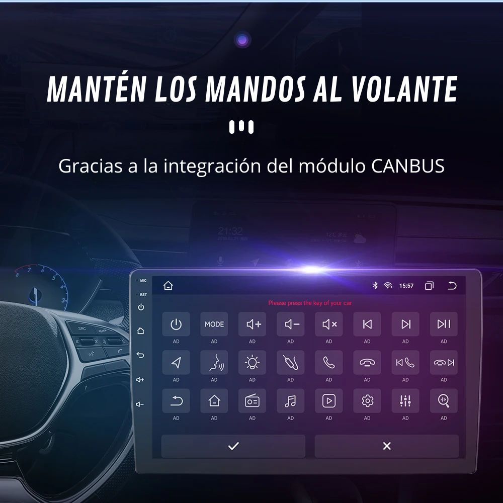 Android Autoradio Carplay Toyota Land Cruiser 2013-2017
