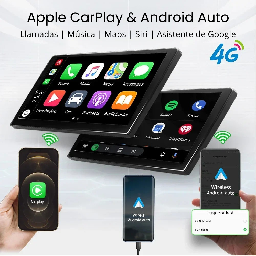 Android Autoradio Carplay Toyota Land Cruiser 2018-2023