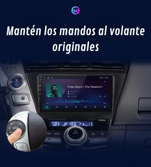 Android Autoradio Carplay Toyota Prius Plus 2012 - 2017