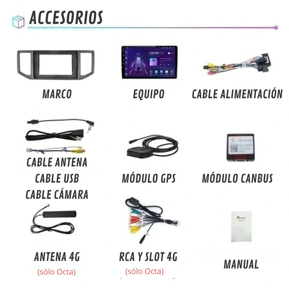 Android Auto Radio Carplay Volkswagen Crafter 2017-2021