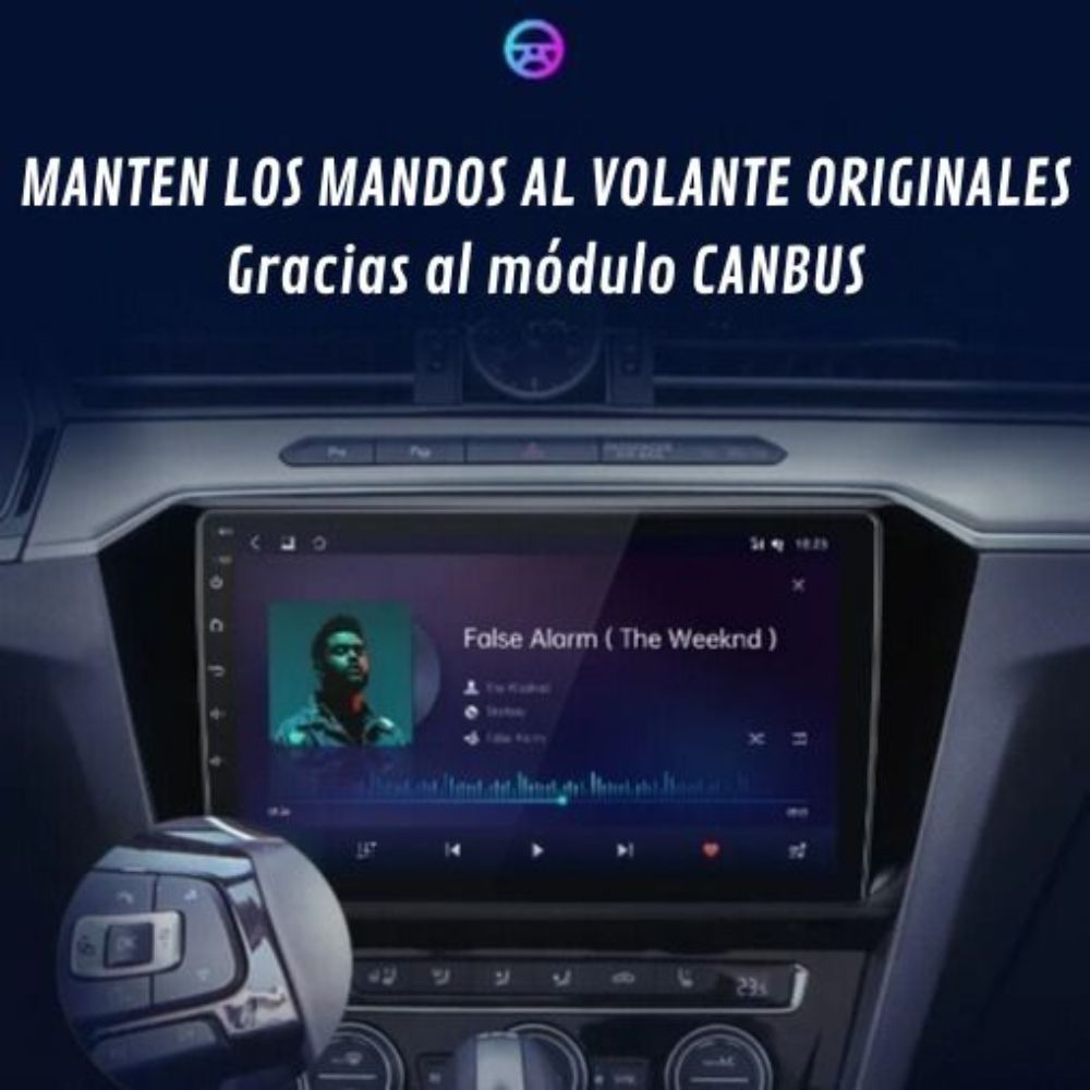 Android Auto Radio Carplay Volkswagen Passat B8 2015 - 2020