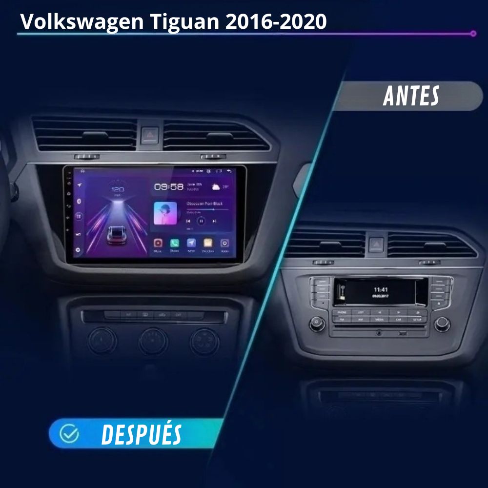 Radio Android Auto Carplay Volkswagen Tiguan 2016-2020 RProjekt