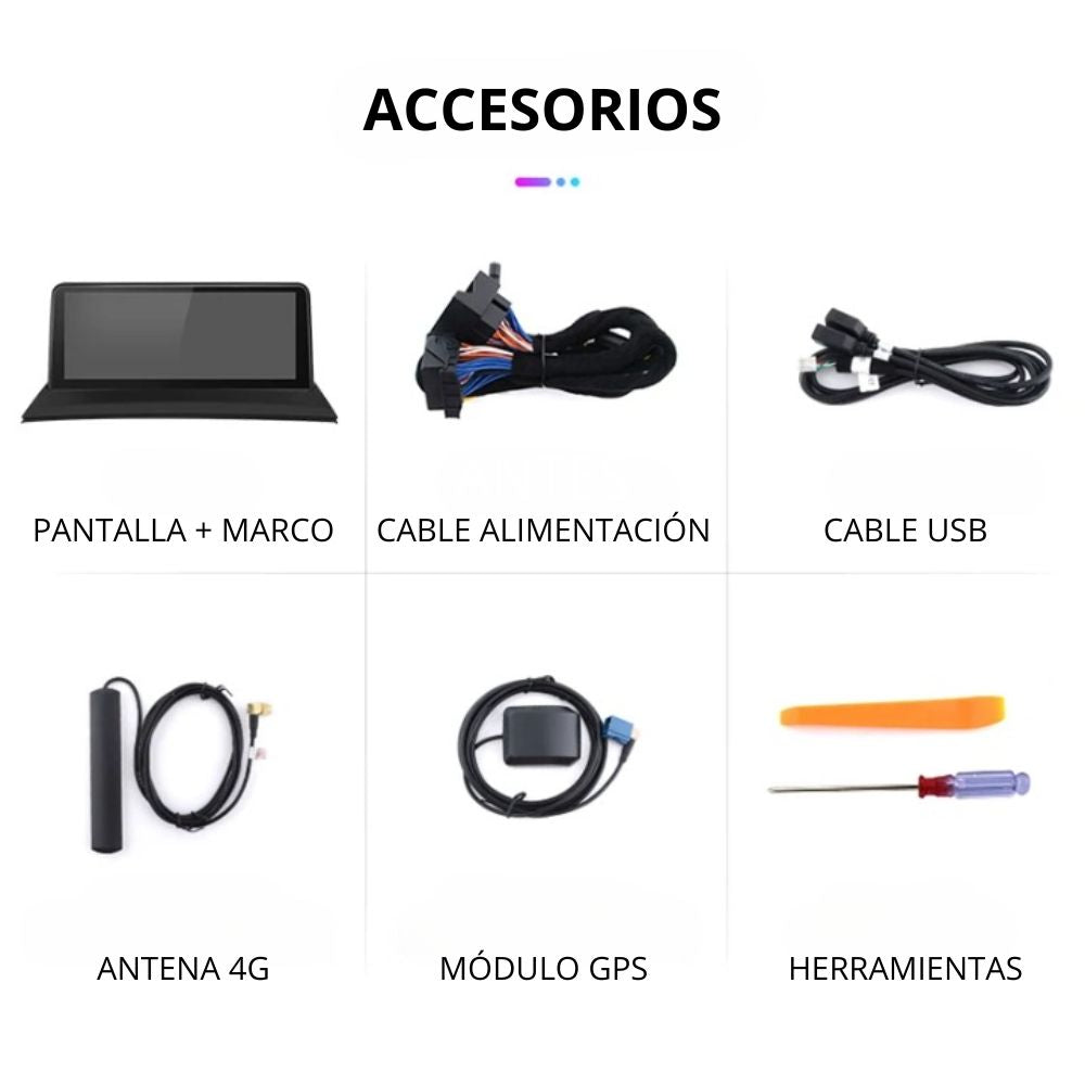 Radio Android Auto Carplay X3 E83 10" 2004-2010 RProjekt