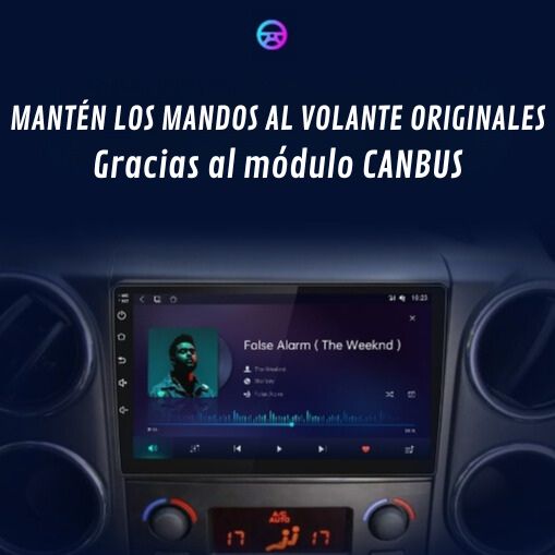 Android Auto Radio Carplay Citroen Berlingo / Peugeot Partner 2008-2019
