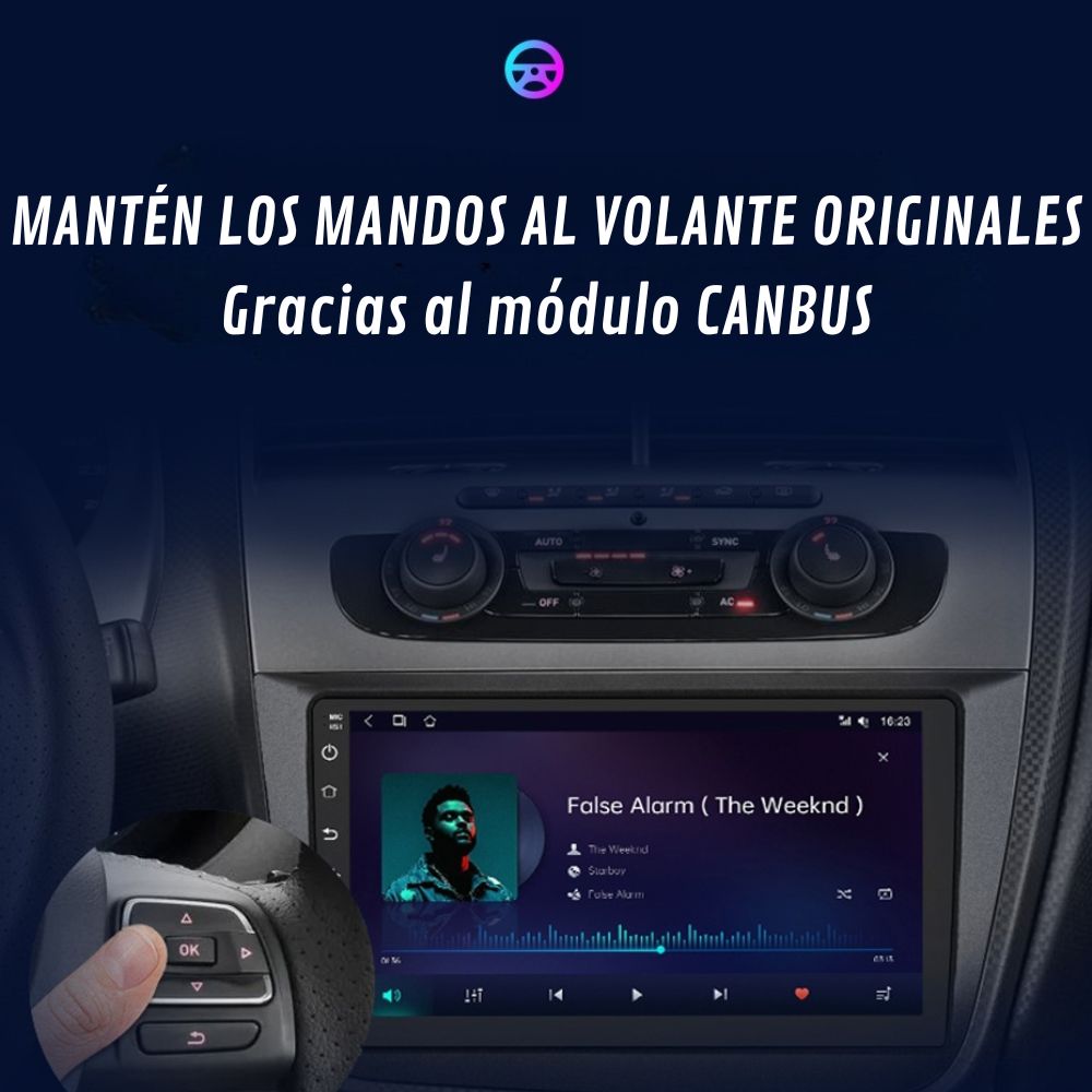 Radio Android Auto Carplay Seat Altea 2004-2015 Seat Toledo 2004-2009