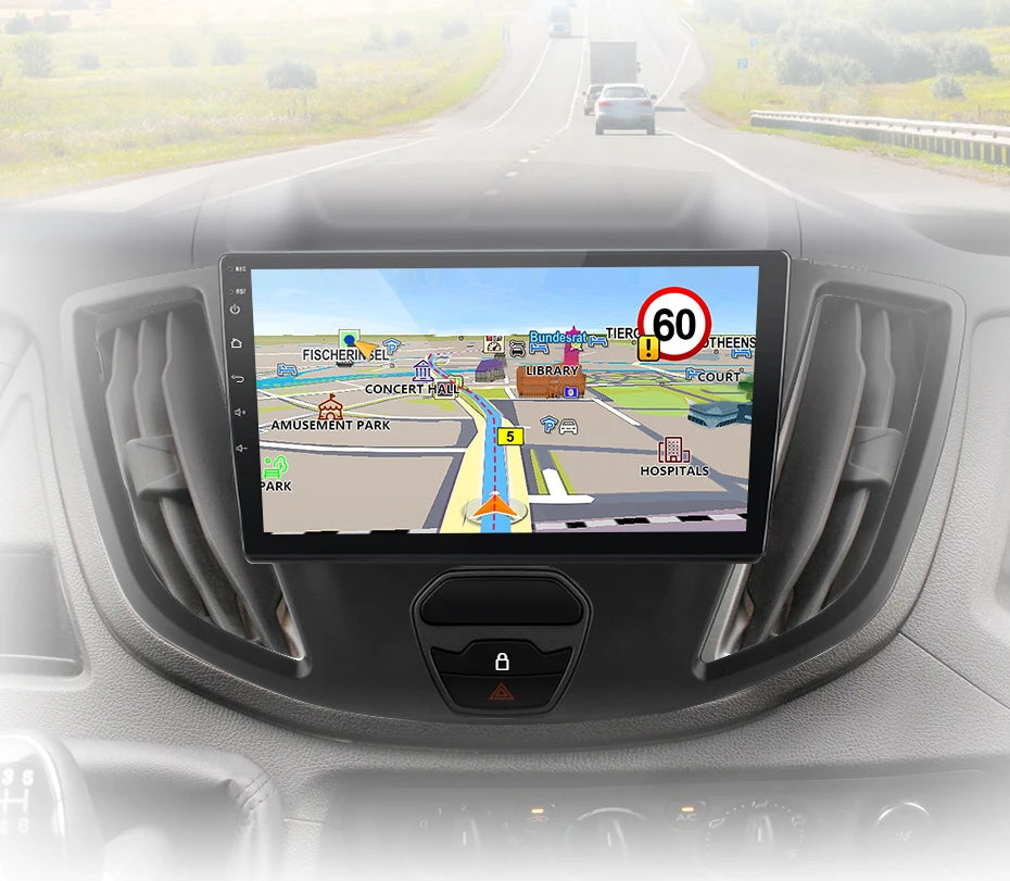 Pantalla Android Auto Carplay Ford Transit 2015 - 2018