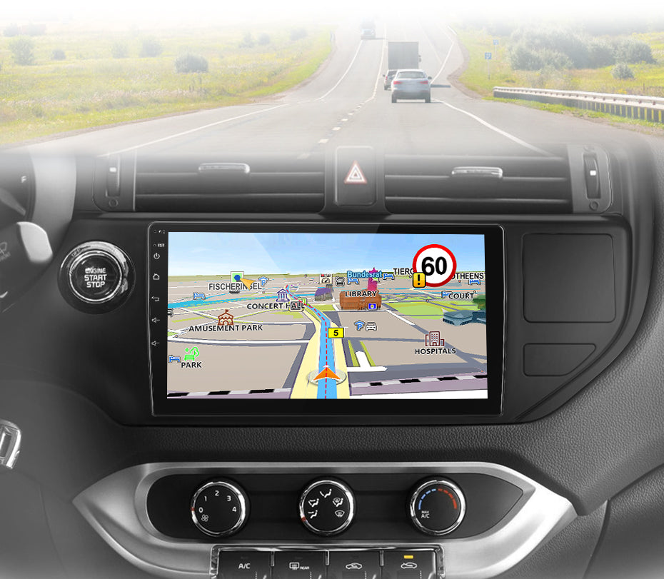 Android Autoradio Carplay Kia Rio 2011-2015