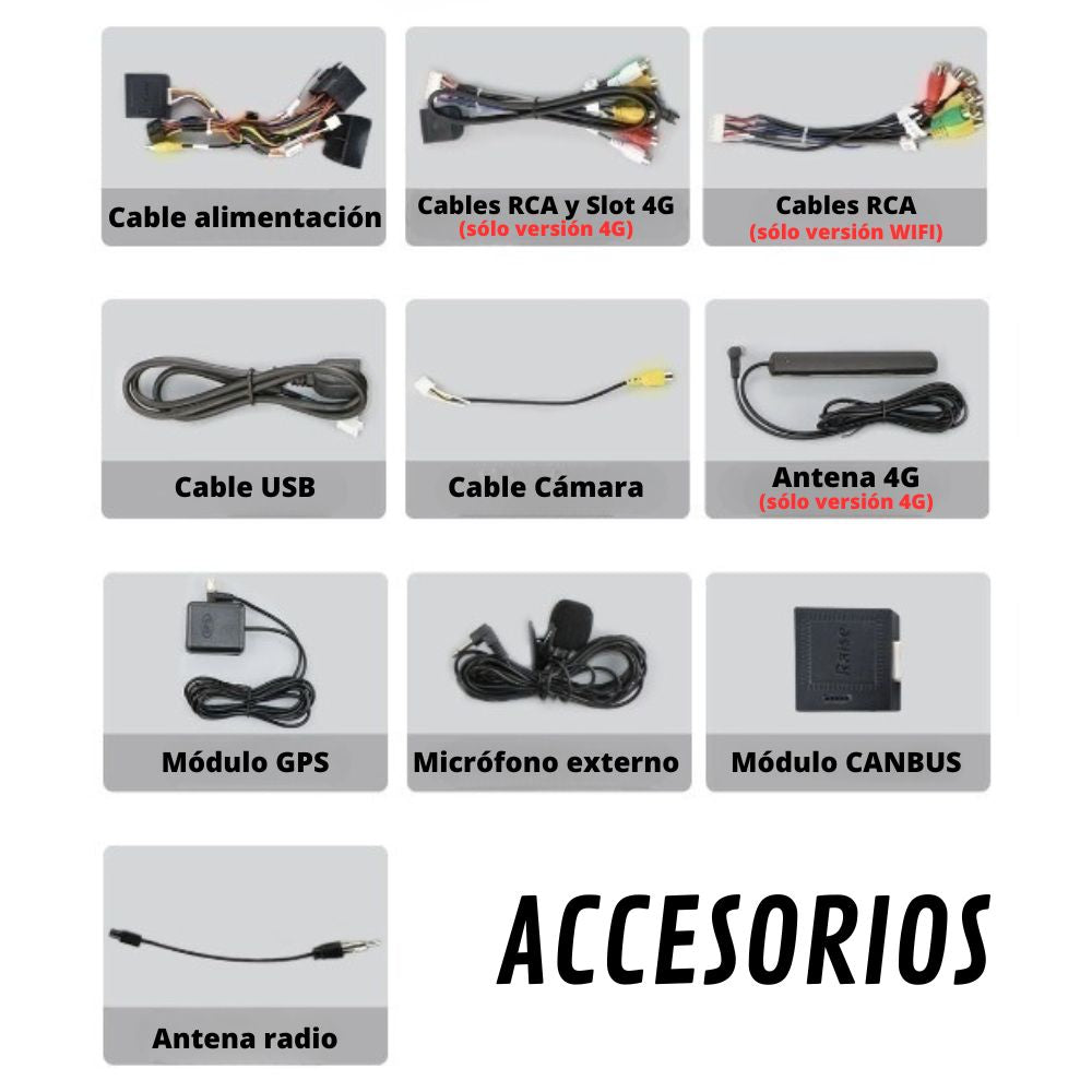 Radio Android Auto Carplay Volkswagen Golf 5 6 Passat B6 B7 Leon Eos Touran Sharan Tiguan Scirocco Octavia Fabia