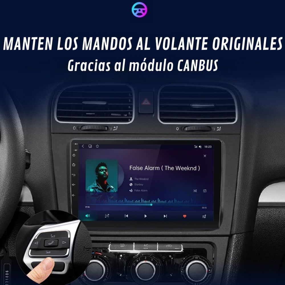 Android Autoradio Carplay Volkswagen Golf 7 2013-2017