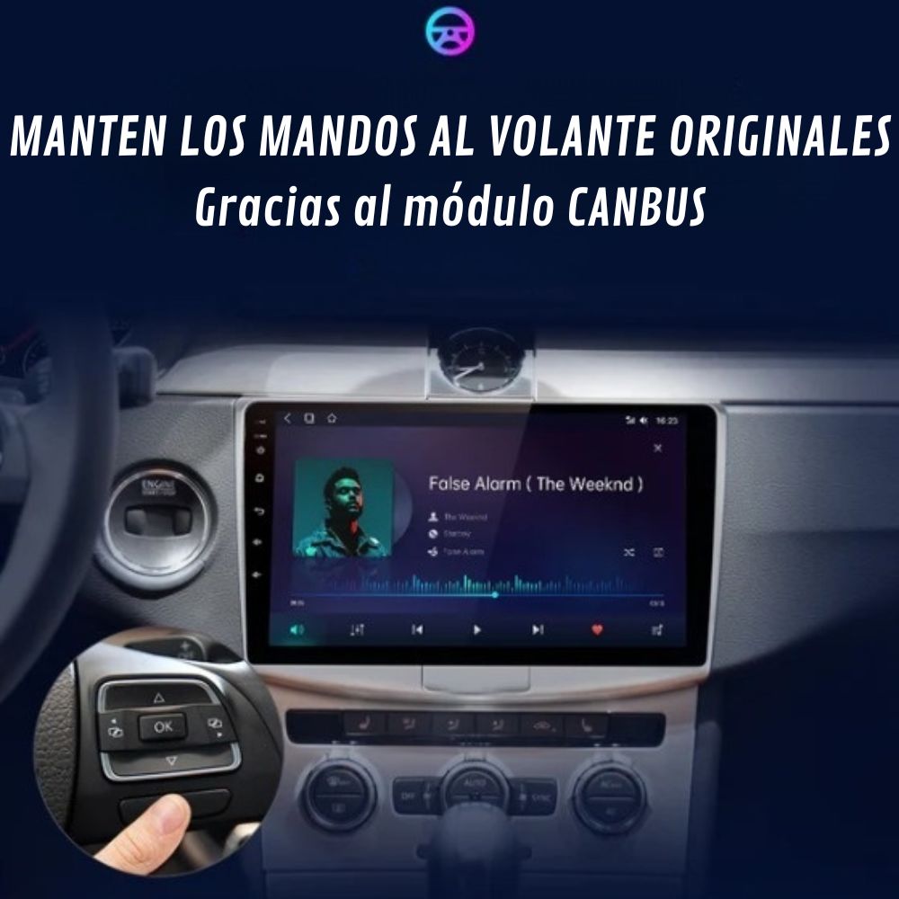 Android Auto Radio Carplay Volkswagen Passat B6 B7 CC 2010-2015