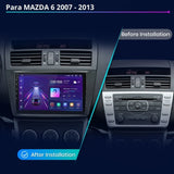 Android Auto Radio Carplay Mazda 6 2007 - 2013