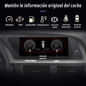 Android Auto Carplay Screen Audi A5 B8 2008-2016 