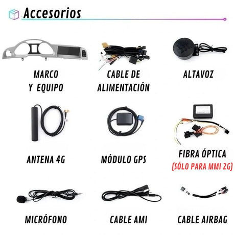 pantalla android auto audi a6 C6 4f pantalla carplay audi a6 radio android auto audi a6 radio carplay audi a6 pantalla tactil audi a6 radio android audi a6 bluetooth 4g google maps waze spotify