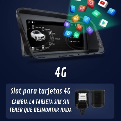 pantalla android auto audi q5 pantalla carplay audi q5 radio android auto audi q5 radio carplay audi q5 pantalla tactil audi q5 radio android audi q5 bluetooth 4g google maps waze spotify