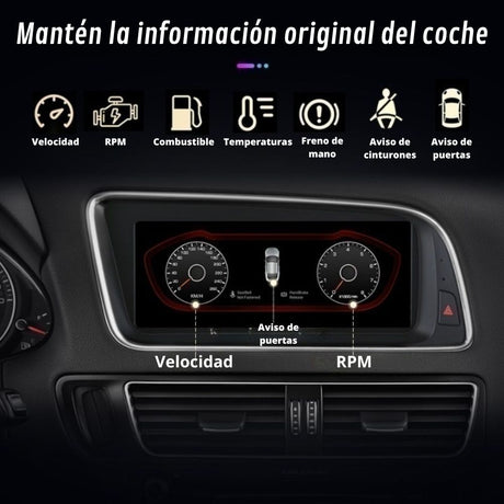 pantalla android auto audi q5 pantalla carplay audi q5 radio android auto audi q5 radio carplay audi q5 pantalla tactil audi q5 radio android audi q5 bluetooth 4g google maps waze spotify