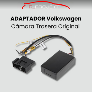 Adaptador Cámaras Originales marcha atrás Volkswagen