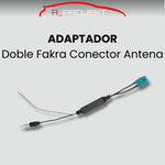 Adaptador Conector radio doble FAKRA Volkswagen Seat Skoda Audi
