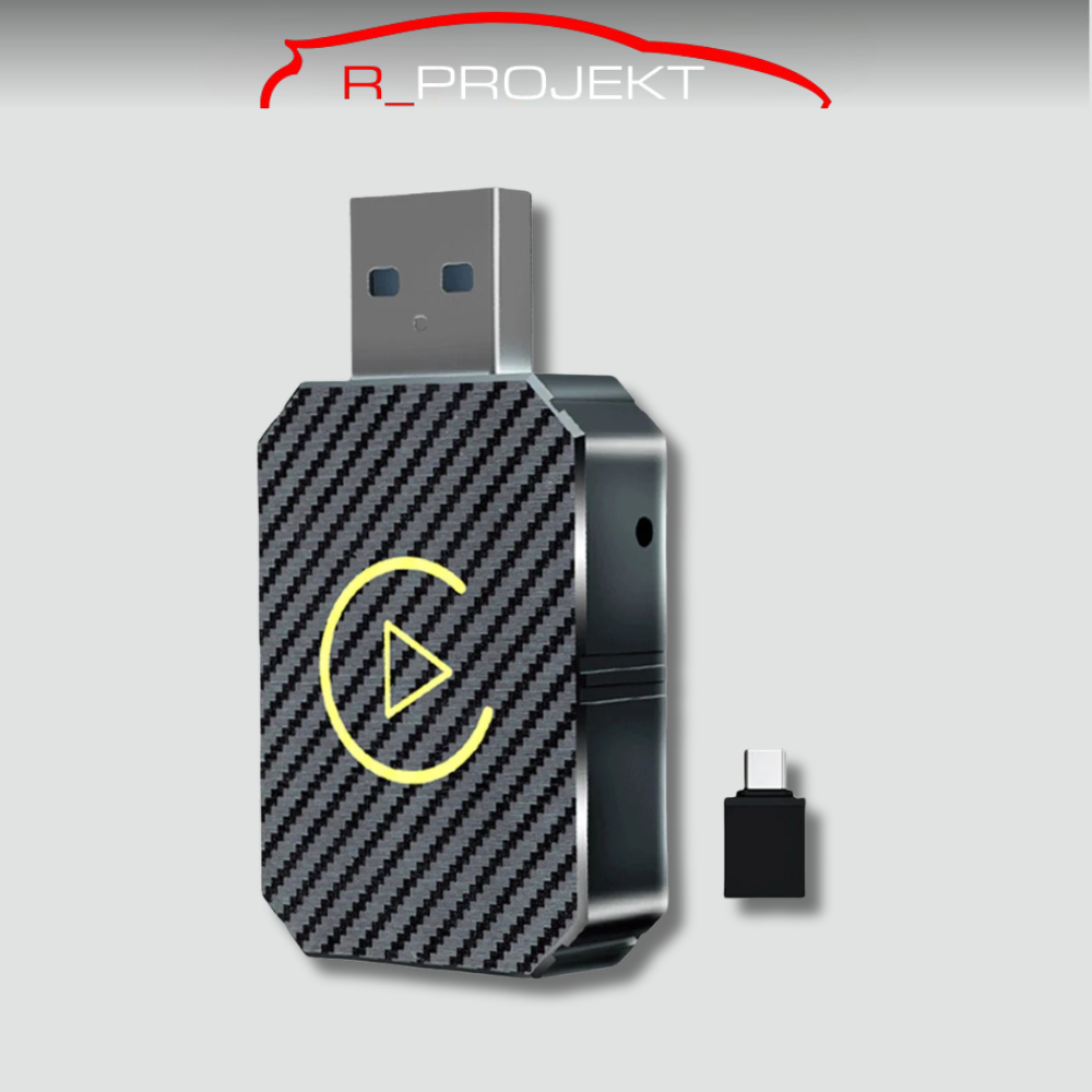 Adaptador USB Inalámbrico para Apple CarPlay y Android Auto