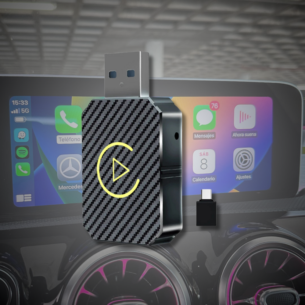 Wireless USB Adapter for Apple CarPlay and Android Auto